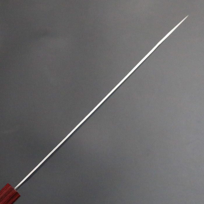 黒崎優 「閃光」筋引き 包丁 270mm 紫檀八角柄赤桂 – HAGAKURE