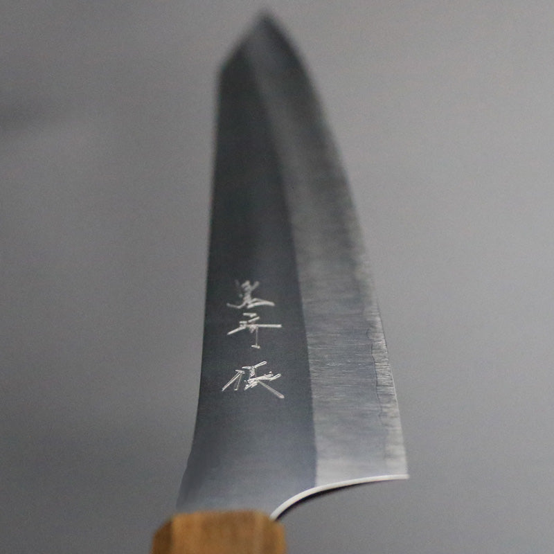 黒崎優　「新月光」筋引き 包丁 240mm 拭き漆樫柄 黒崎優 「月光」筋引き 包丁 240mm 拭き漆樫柄 – HAGAKURE