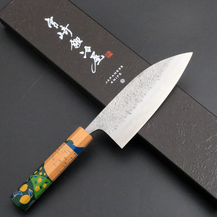MM　13点 彫刻無し 堺 孝行 紫電 銀三鋼 蛸引包丁 300mm デザートアイアンウッド