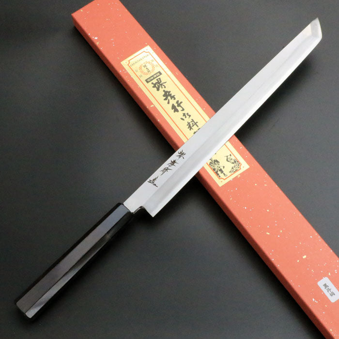 堺孝行　三徳包丁150mm捌き包丁180mm 北岡英雄切り付け柳刃包丁270mm 堺孝行 三徳包丁150mm捌き包丁180mm 北岡英雄切り付け柳刃包丁
