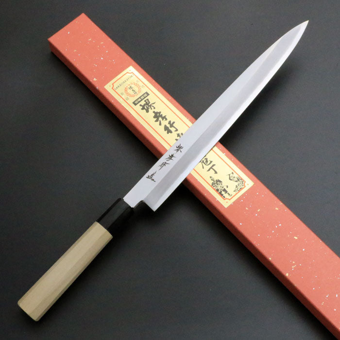 未使用品 柳刃包丁 刃渡330mm 【公式通販】