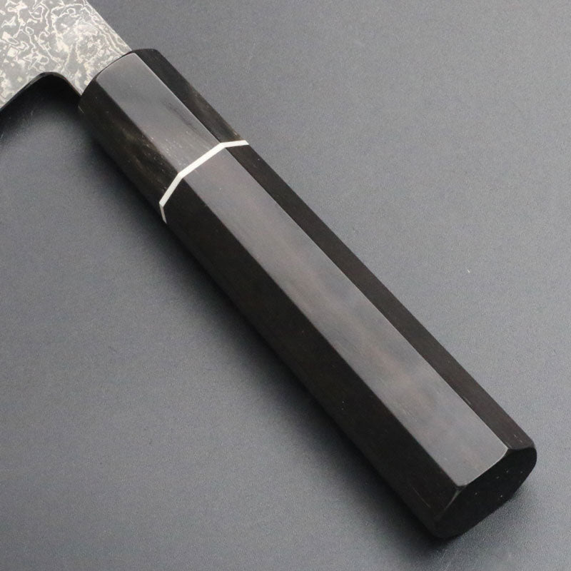 田中誠貴 田中一之刃物製作所 ダマスカス 「羽々斬」牛刀 210mm 本黒檀