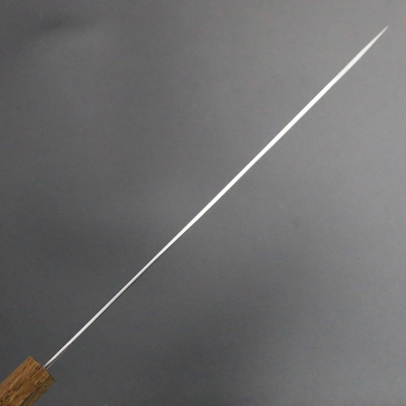 黒崎優 「月光」筋引き 包丁 240mm 拭き漆樫柄 – HAGAKURE