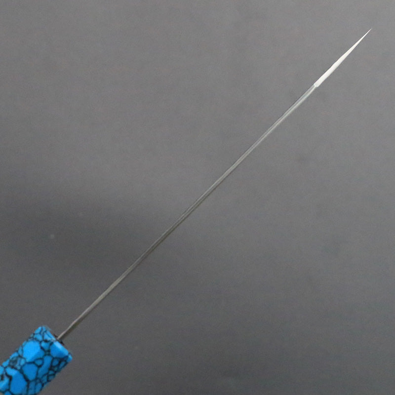 黒崎優 「閃光」文化 包丁 170mm 紫檀柄ターコイズ桂 – HAGAKURE