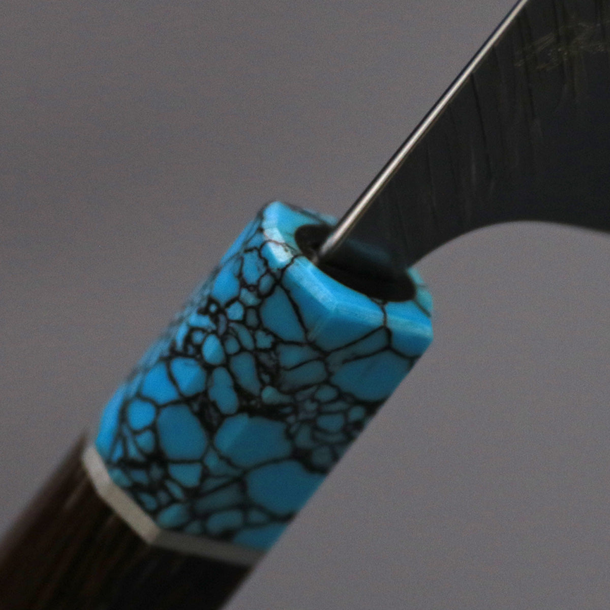 黒崎優 「風神」ペティナイフ 120mm 紫檀柄ターコイズ桂 – HAGAKURE
